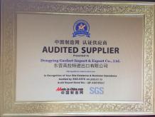 Audited Supplier by SGS